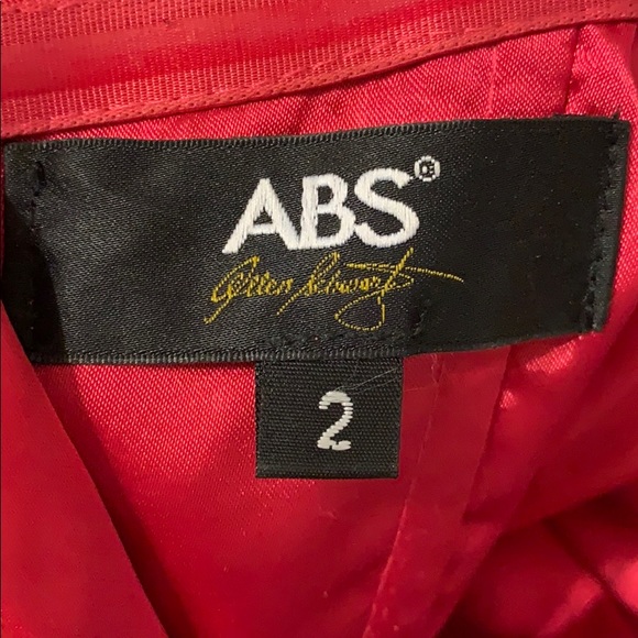 🌺ABS Allen Schwartz strapless dress - Picture 7 of 7